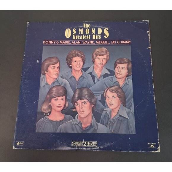 The Osmonds Greatest Hits 2 Record Set Vinyl 1977 Gatefold Double PD-2-9005 VG+ - Picture 11 of 17